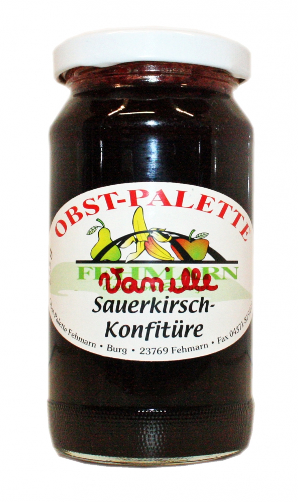 Bild 1 von Sauerkirsch-Vanille-Konfitüre